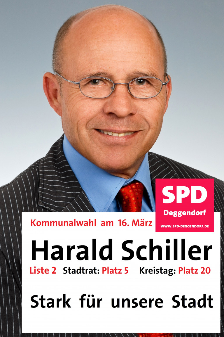 Plakat Schiller Harald Platz 5